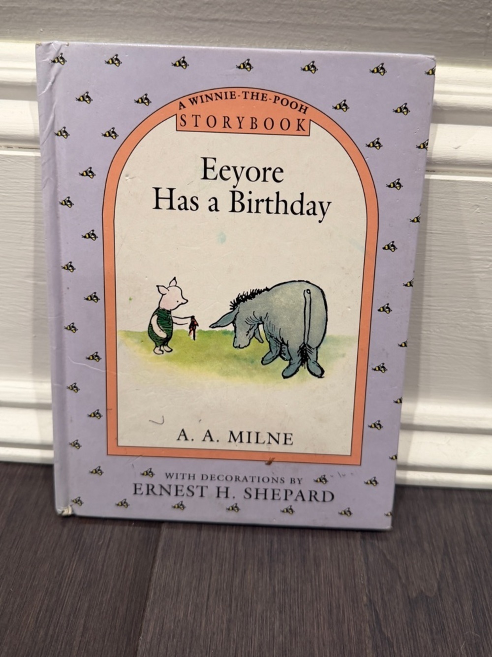 VINTAGE 1993 Winnie-the-Pooh Storybook: Eeyore Has a Birthday Hardcover Book